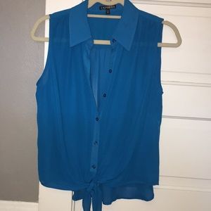 Express sleeveless blouse